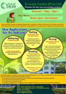 Humidity & Ventilation Systems for Tea Industry