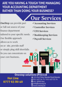 Onestep Solutions